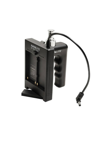 BATTERY GRIP BT-BG-V for V-MOUNT batteries with DC connector for LED light for force 60