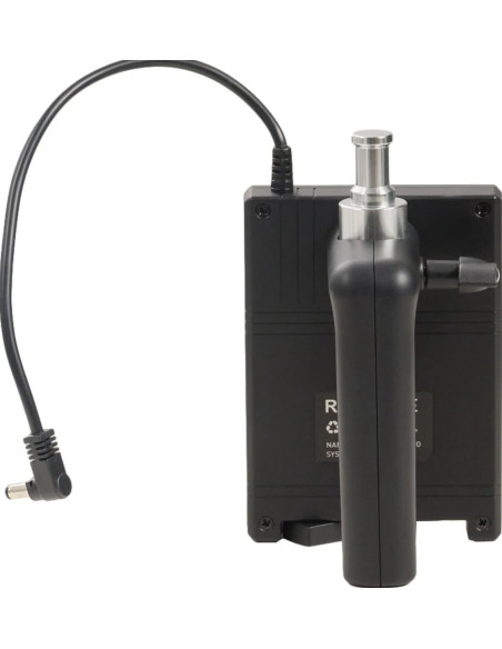 BATTERY GRIP BT-BG-V for V-MOUNT batteries with DC connector for LED light for force 60