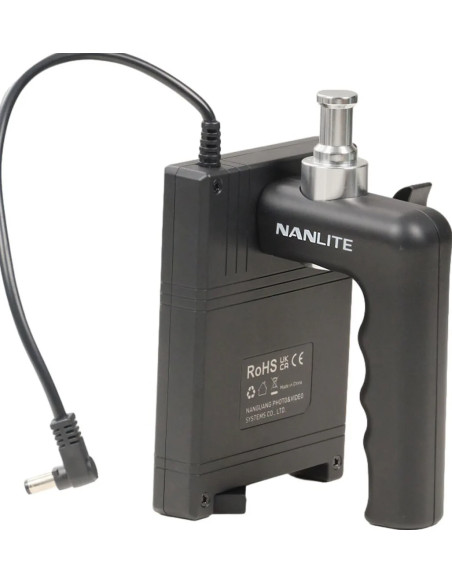 BATTERY GRIP BT-BG-V for V-MOUNT batteries with DC connector for LED light for force 60