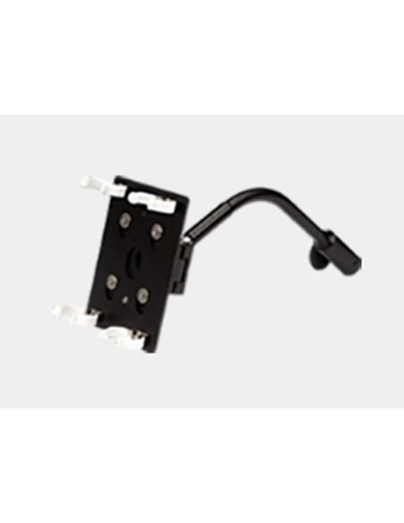 Holder plate for 2 tubes with ball head