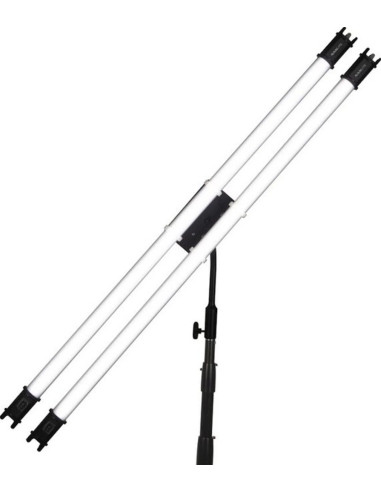 Holder plate for 2 tubes with ball head