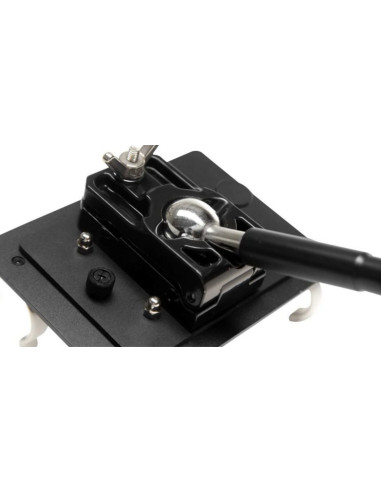 Holder plate for 2 tubes with ball head