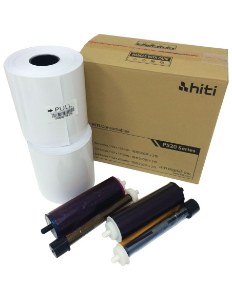 Hiti Kit 500 x2 photo 10x15 (4x6) x p520