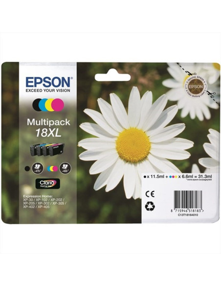 EPSON T1816 CLARIA MULTIPACK BK / C / M / Y XP-XXX