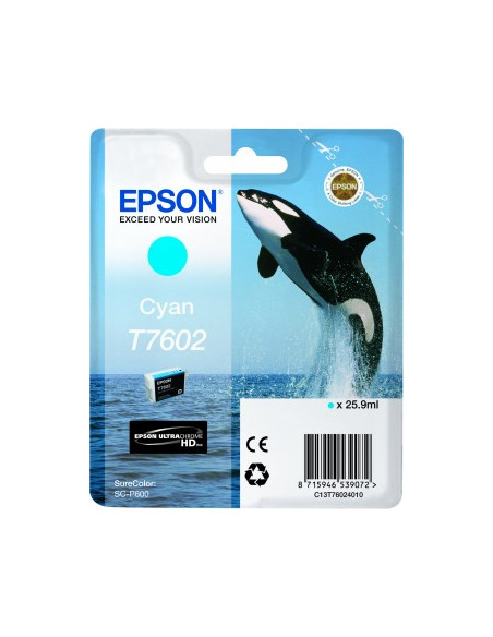 EPSON T7602 cyano XL SC-P600