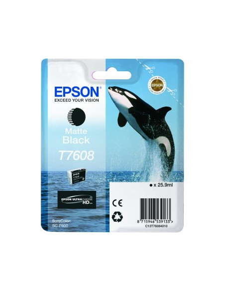 EPSON T7608 Matte Black XL SC-P600