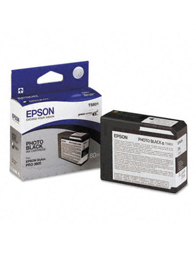 EPSON T5801 black photo XR3800 / 3880