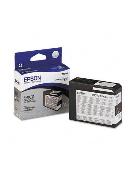 EPSON T5801 black photo XR3800 / 3880