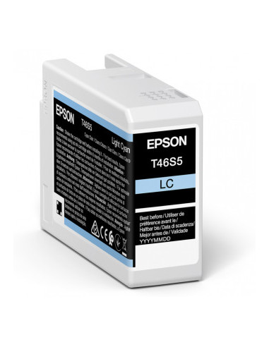 EPSON T46S5 LIGHT CYAN LC ULTRACHROME PRO 10 25ML SC-P700