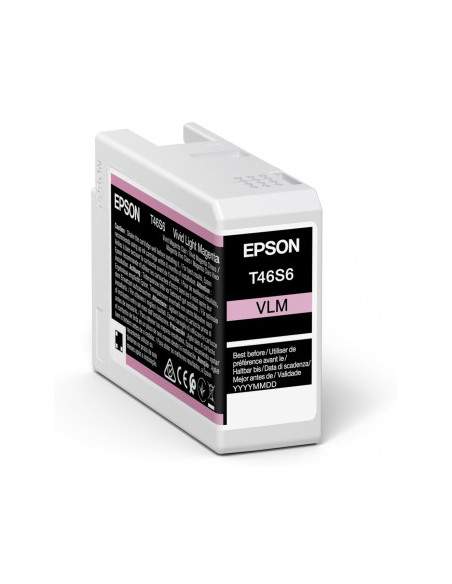 EPSON T46S6 Vivid Light Magenta VLM Ultrachrome Pro 10 25ml SC-P700