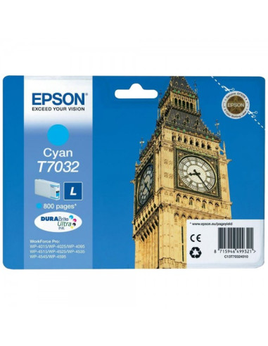 EPSON T7032 cyan photo l x wp-4015-4025dw