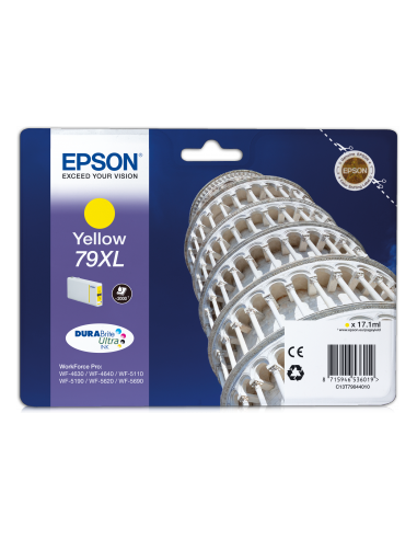 EPSON T7904 Yellow 17.1ml x WF-5100-51900-5620-5690 XL