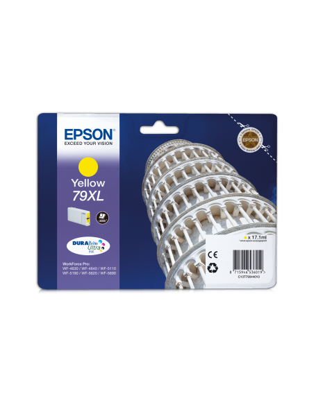EPSON T7904 Yellow 17.1ml x WF-5100-51900-5620-5690 XL
