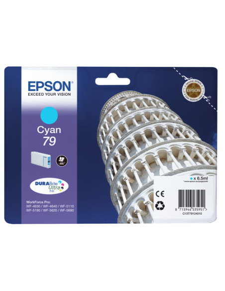 EPSON T7912 cyan 6,5ml x wf-5100-51900-5620-5690 l