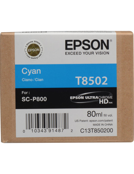 EPSON T8502 cyan 80ml sc-p800