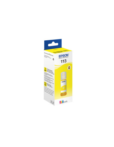EPSON T06B4 ECOTANK 113 YELLOW INK BOTTLE 70ML ET-5850 / ET-5880 / ET-5800 / ET-16650 / ET-16600