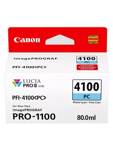 CANON PFI-4100 Photo Cyan 80ml
