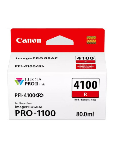 CANON PFI-4100 Red 80ml