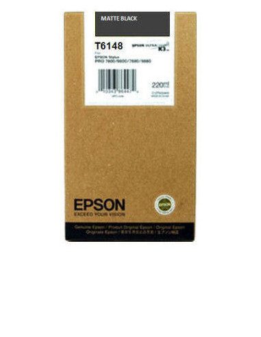 EPSON T6148 black matte 220ml x4450 / 9600