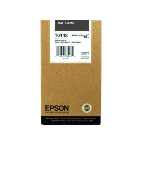 EPSON T6148 black matte 220ml x4450 / 9600