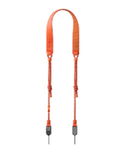 Air Vibrant Orange shoulder strap with Quick Release