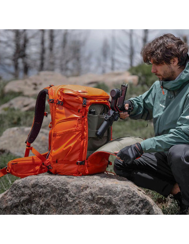 OnePro Flex Backpack Sunset Orange, 40L + Room Insert M