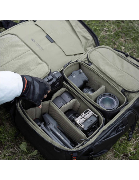 OnePro Flex Backpack Space Black, 50L + Room Insert M
