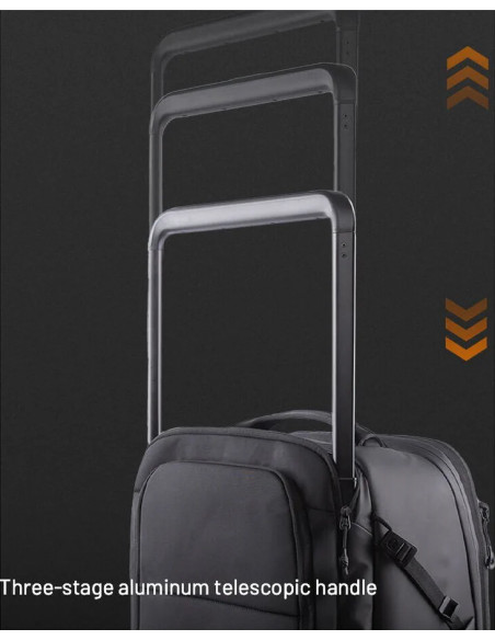 Roller Camera Backpack Space Black, 30L