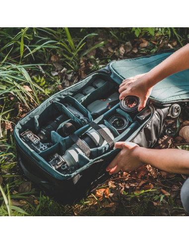 Roller Camera Backpack Space Black, 30L