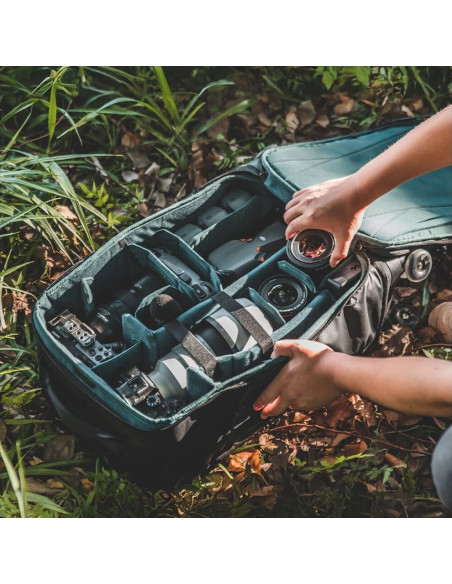 Roller Camera Backpack Space Black, 30L