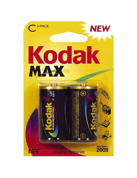 Max Super C Alkaline disposable battery