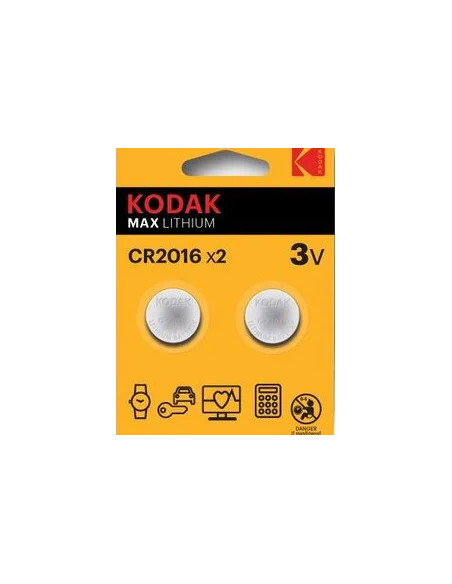 KODAK CR2016 disposable lithium battery