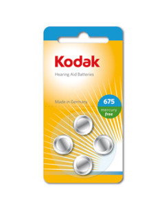 Hearing Aid 675 Zinc