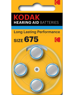 Hearing Aid 675 Zinc 2