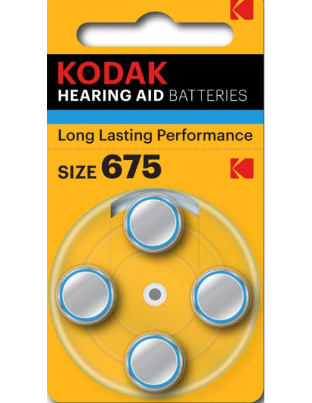 Hearing Aid 675 Zinc