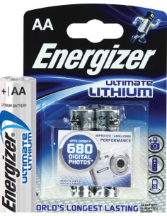 1x2 Energizer Lithium Digital Mignon AA 2