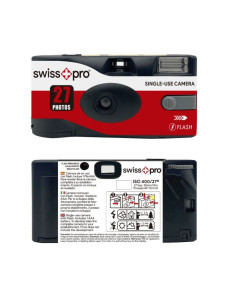 Disposable camera, with flash, ISO400, 27 photos