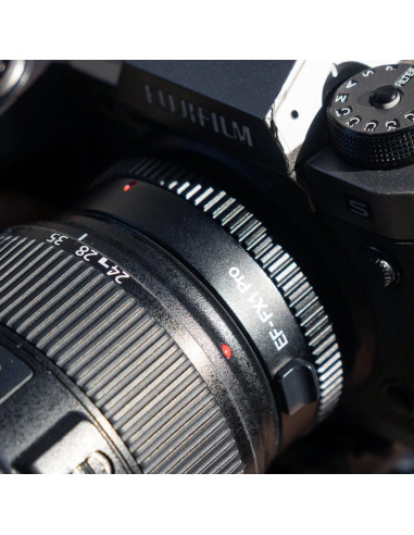 AF adapter for Canon EF optics on Fuji X