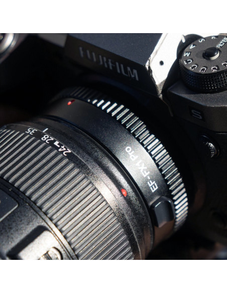 AF adapter for Canon EF optics on Fuji X