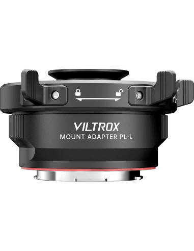 PL target adapter to L-Mount camera