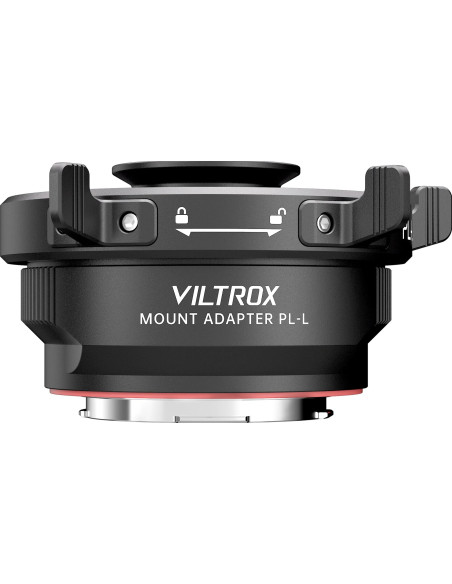 PL target adapter to L-Mount camera