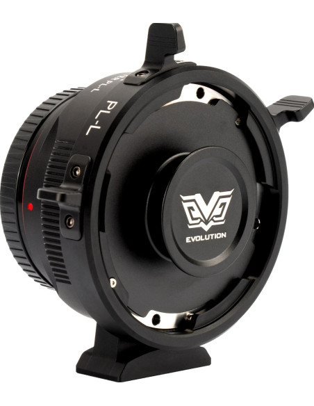 PL target adapter to L-Mount camera