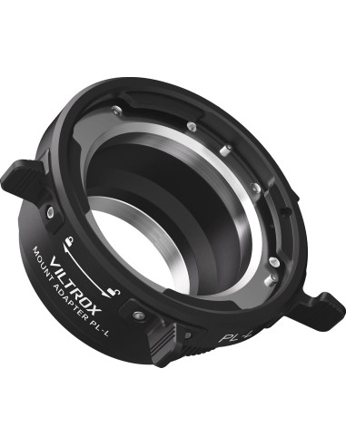 PL target adapter to L-Mount camera