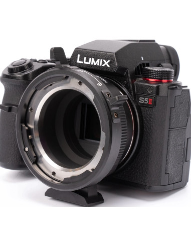 PL target adapter to L-Mount camera