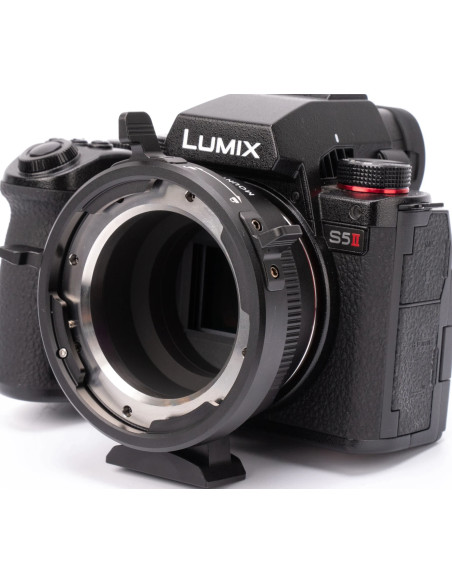PL target adapter to L-Mount camera