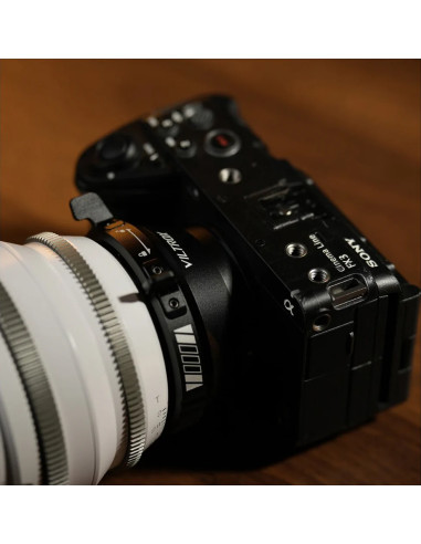 Target adapter PL to Sony E-Mount camera