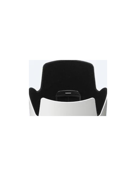 Alc-sh145 black petal, white