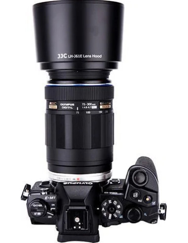JJC LH-J61E 30cm Round Black