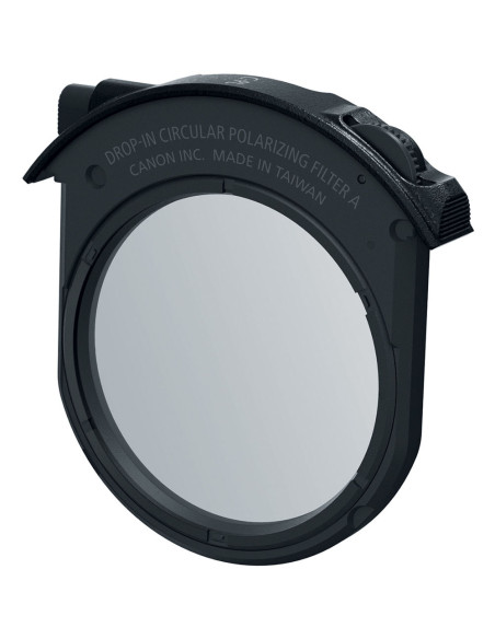 Drop-in circular polarizer filter
