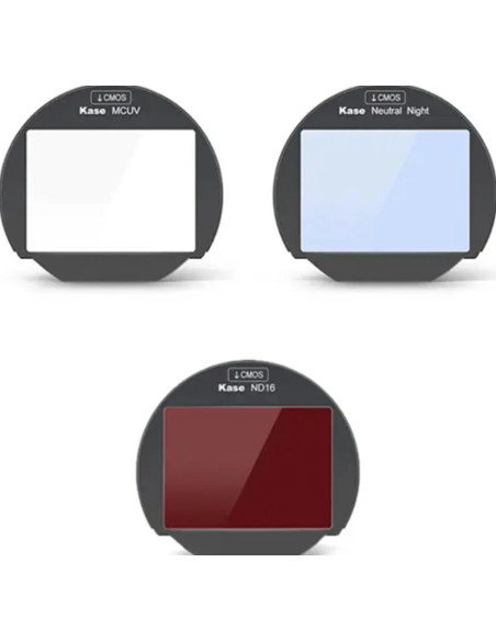 Clip filters set 3-in-1 MCUV / ND16 / Neutral night for Fuji X